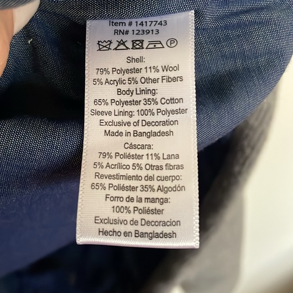 Jachs men’s extra heavy flannel shacket - Picture 5 of 7